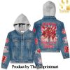 Liverpool Football Club For Sport Fans Full Printed Hooded Denim Jacket SEN1820