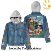 Taylor Swift For Fans All Over Print Hooded Denim Jacket SEN1822