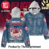 San Francisco 49ers Combo Full Printing Hooded Denim Jacket SEN1812