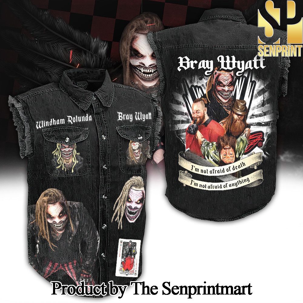 Bray Wyatt New Version Sleeveless Cutoff Jacket SEN1738