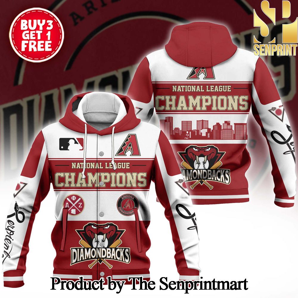 Arizona Diamondbacks Best Combo All Over Print Jacket SEN1740