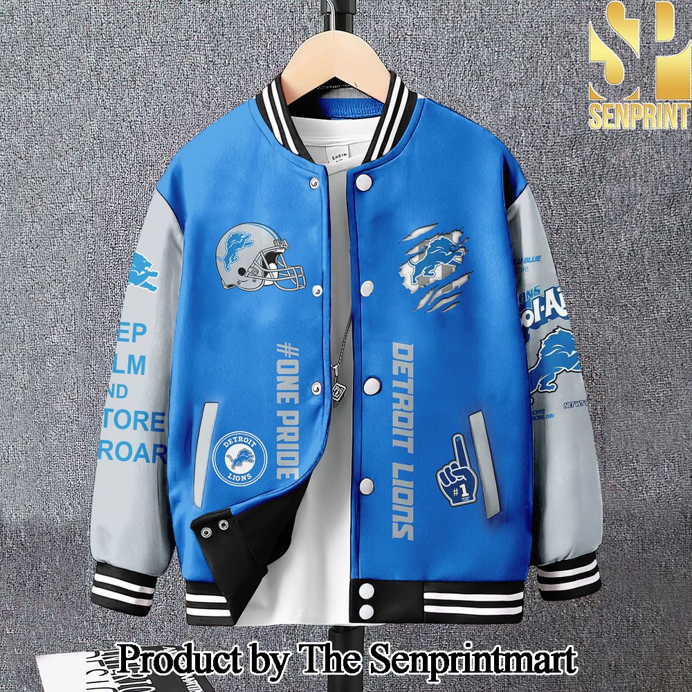 Detroit Lions All Over Print Jacket SEN1726