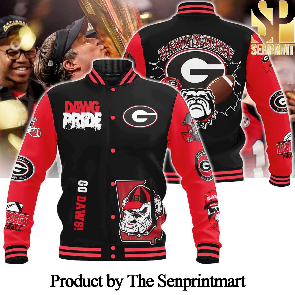 Georgia Bulldogs Cool Version Full Print Jacket SEN1735