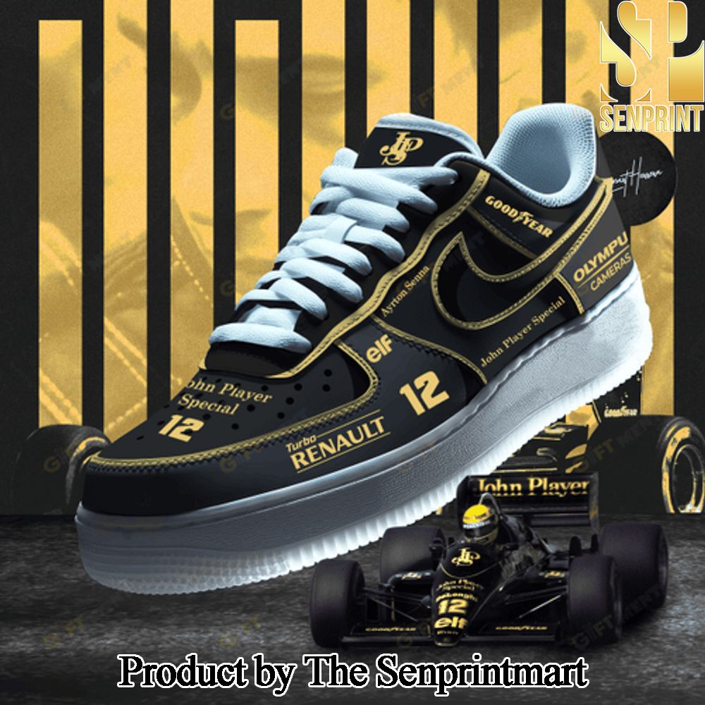 Ayrton Senna John Player Special Unisex Air Force Sneaker SEN2118