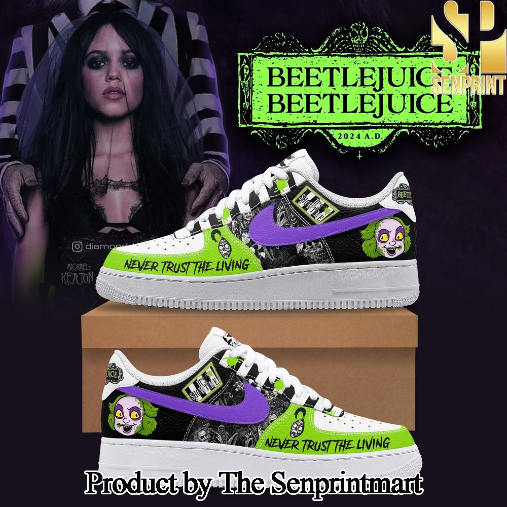 Beetlejuice Beetlejuice AF1 Personalized Sneakers Shoes Gifts For Fans SEN2445