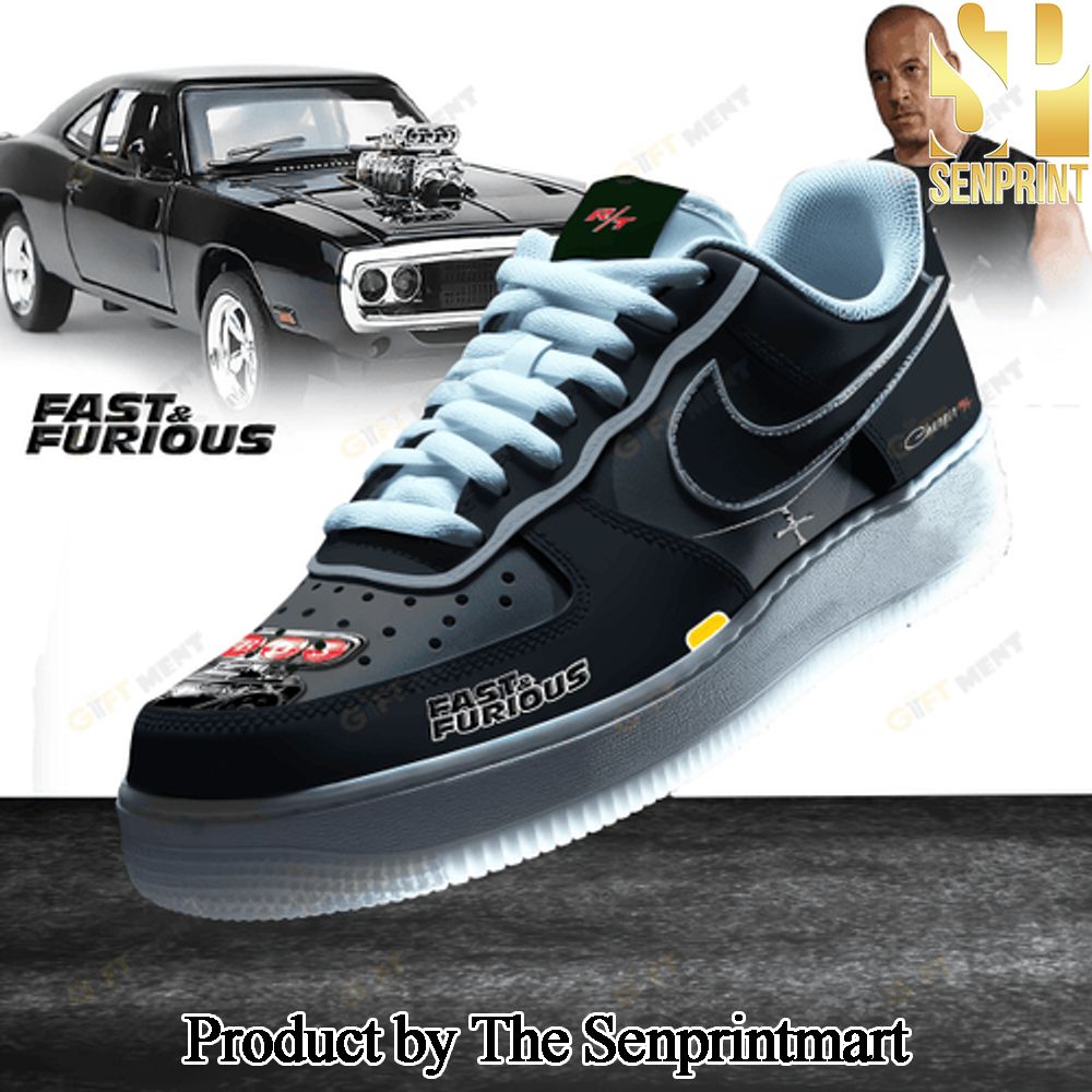 Blown big-block ‘Fast & Furious’ Dodge Charger tribute Classic AF1 Sneaker Boots SEN2119