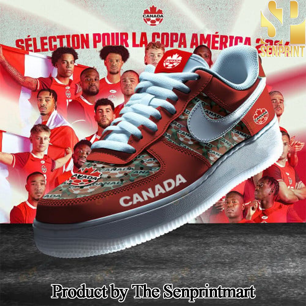 Canada Soccer Unisex Air Force Sneaker SEN2247