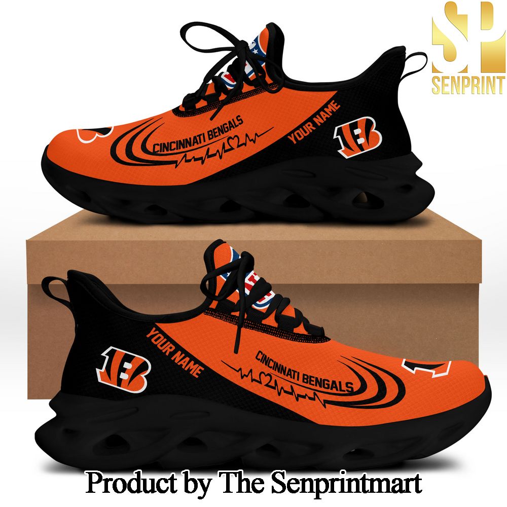 Cincinnati Bengals NFL Personalized Max Soul Sneakers Shoes Gifts For Fans SEN2561