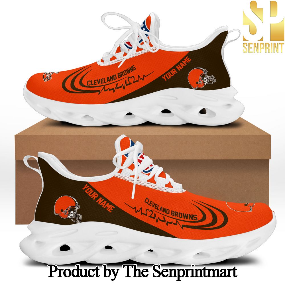 Cleveland Browns NFL Personalized Max Soul Sneakers Shoes Gifts For Fans SEN2560