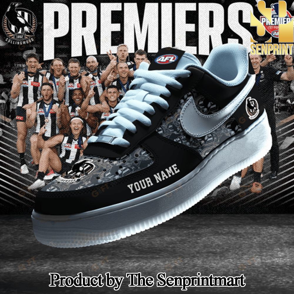 Collingwood AFL Unisex Air Force Sneaker SEN2263