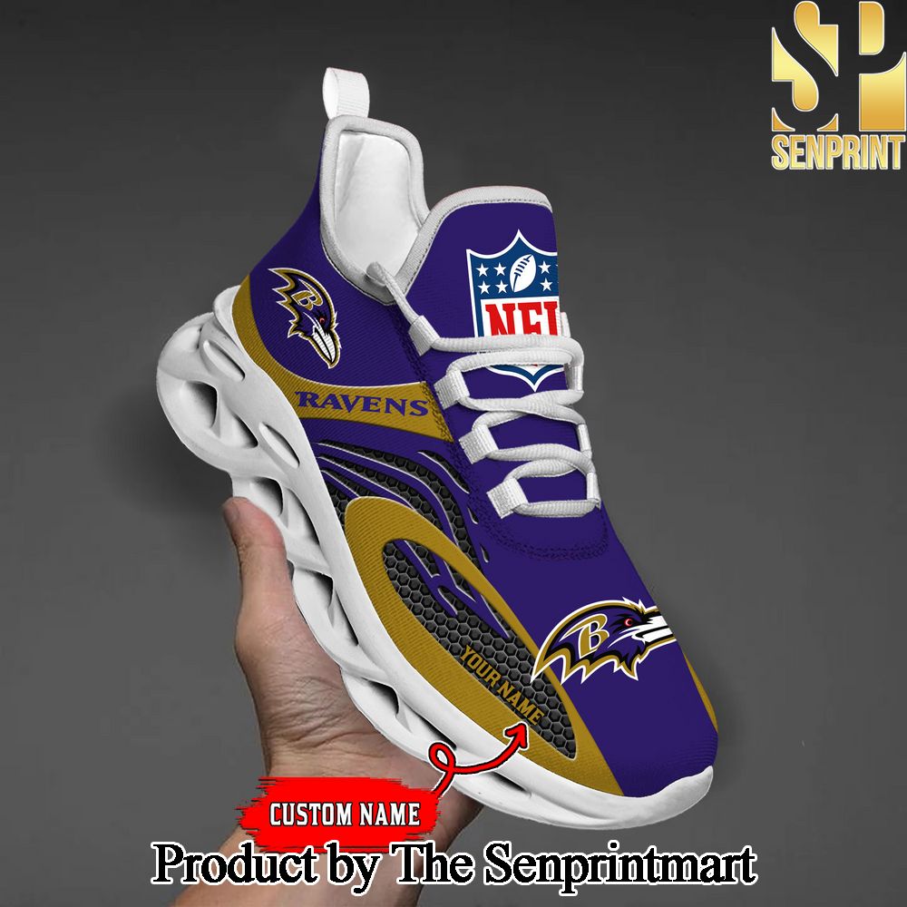 Custom Baltimore Ravens Max Soul Shoes Sneakers For Men And Women SEN2627