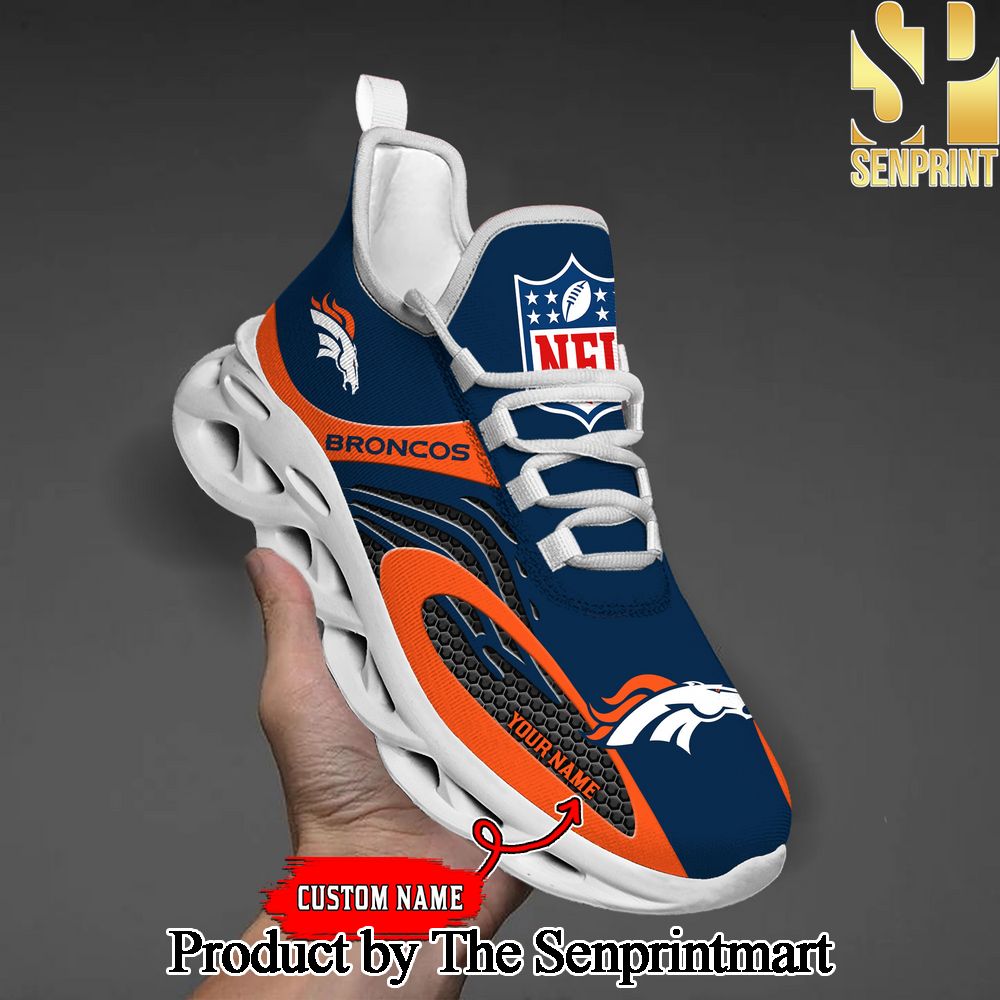 Custom Denver Broncos Max Soul Shoes Sneakers For Men And Women SEN2623