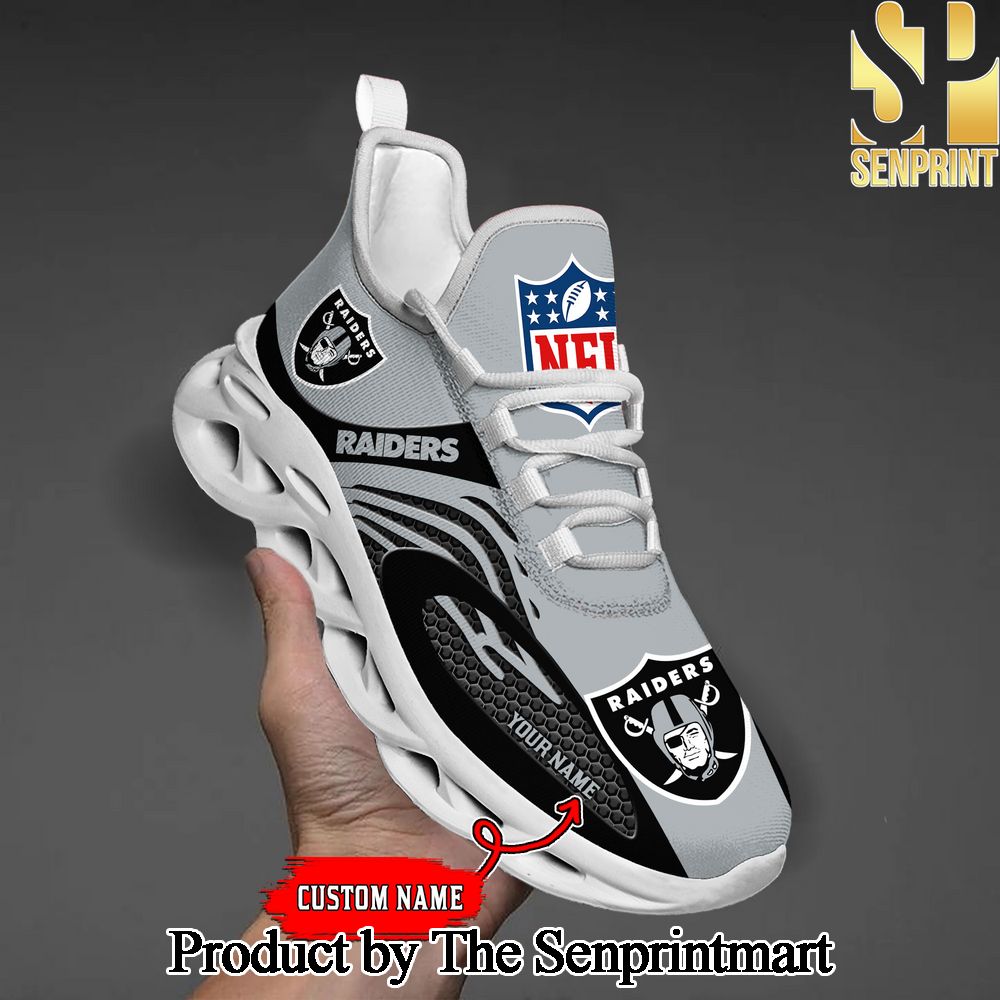 Custom Las Vegas Raiders Max Soul Shoes M1 SEN2605