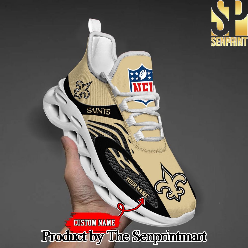 Custom New Orleans Saints Max Soul Shoes M1 SEN2607