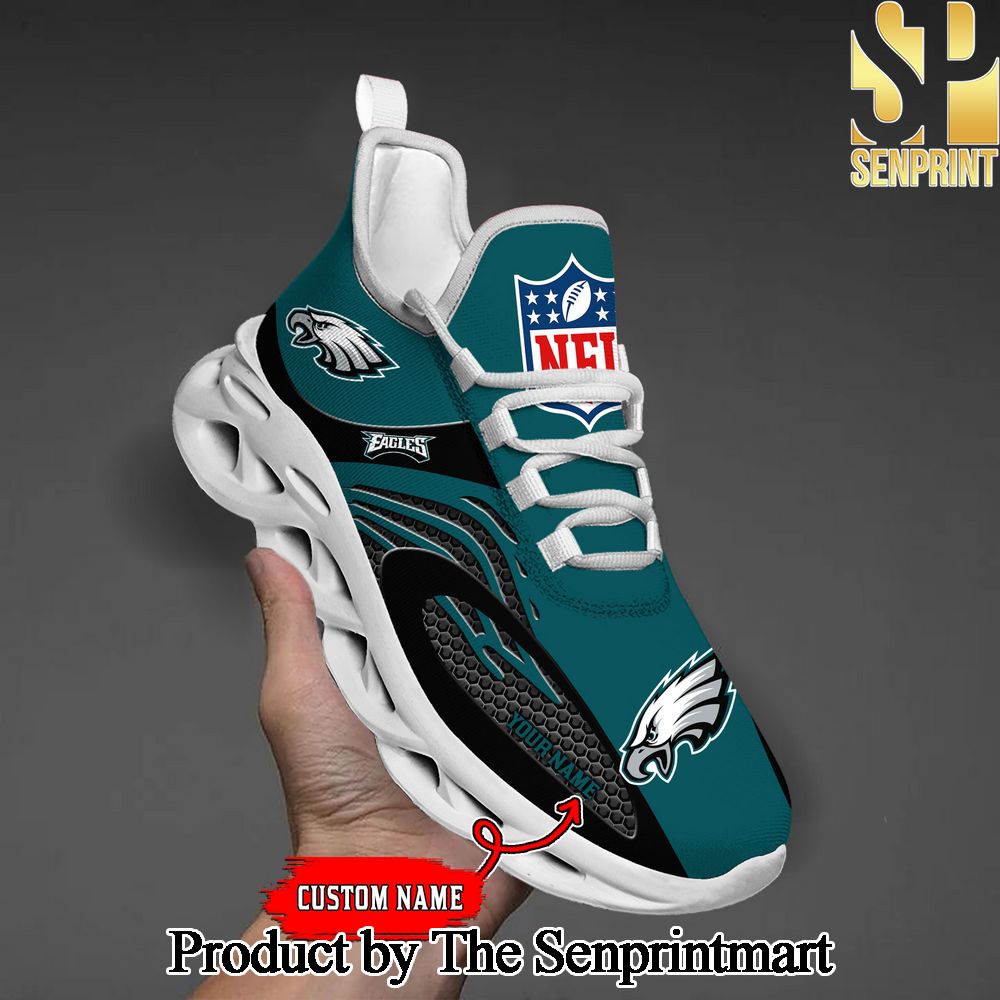 Custom Philadelphia Eagles Max Soul Shoes M1 SEN2604