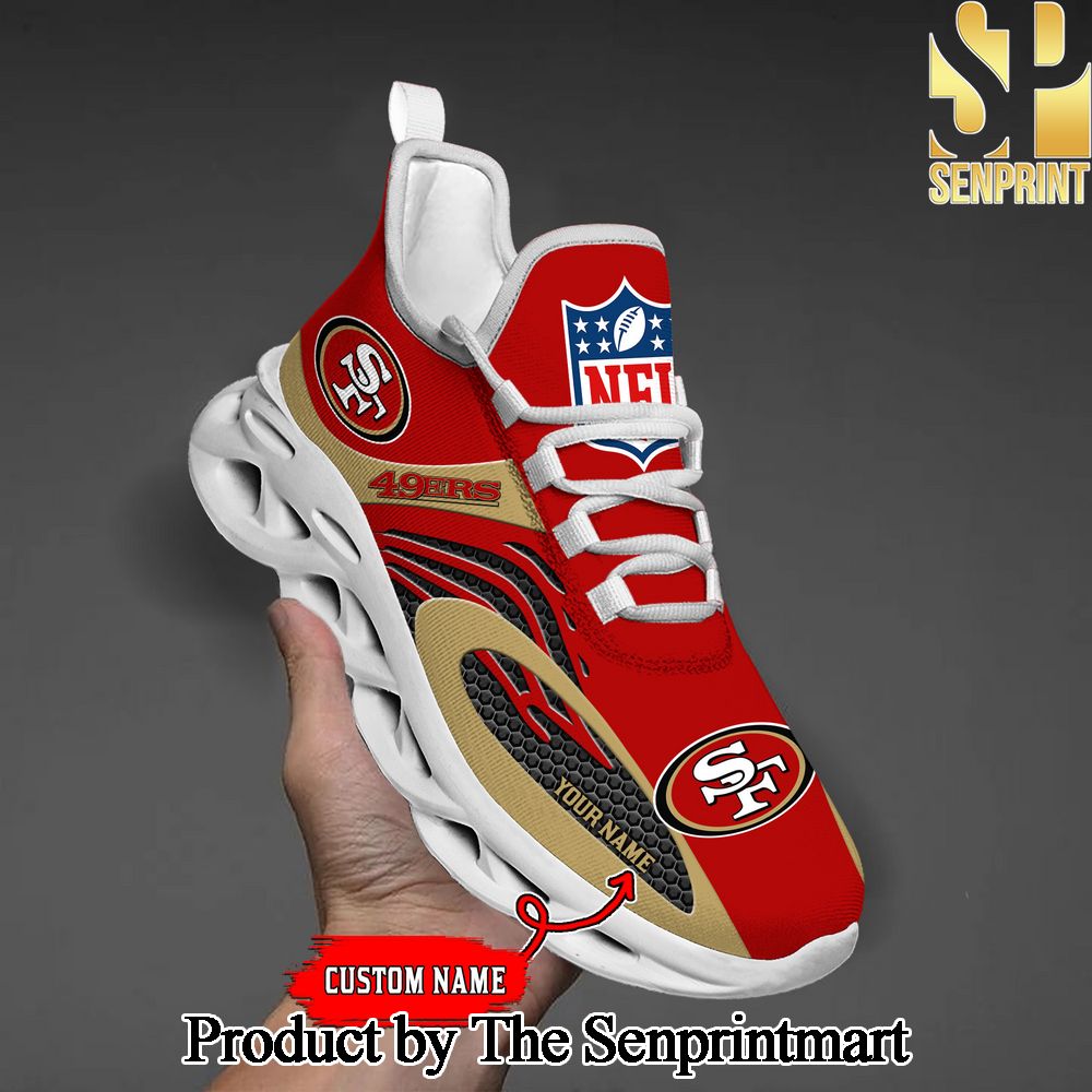 Custom San Francisco 49ers Max Soul Shoes M1 SEN2600