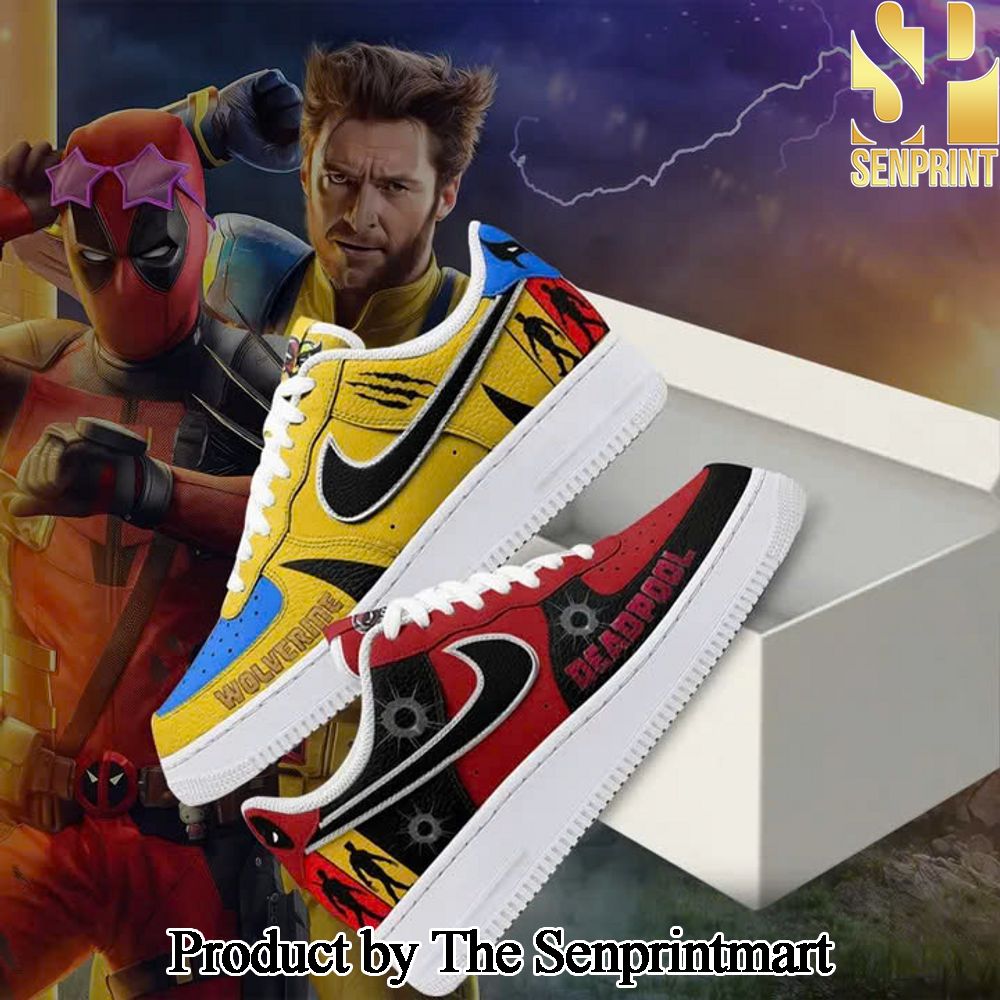 Deadpool and Wolverine Personalized Sneakers Shoes Gifts For Fans SEN2497