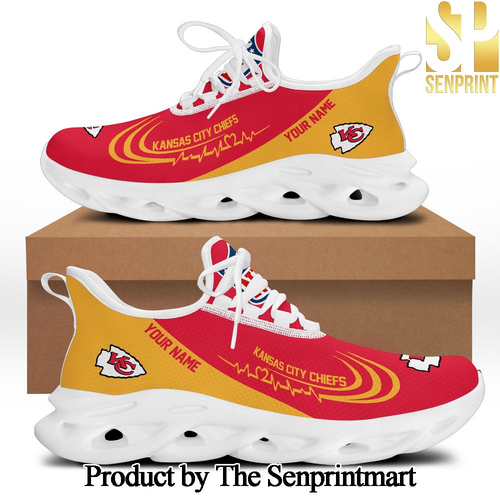 Kansas City Chiefs NFL Personalized Max Soul Sneakers Shoes Gifts For Fans SEN2543