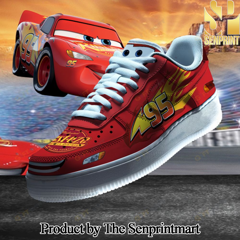 Lightning McQueen Classic AF1 Sneaker Boots SEN2030