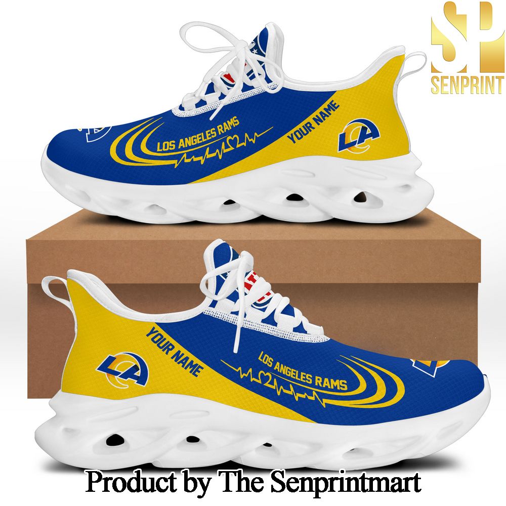 Los Angeles Rams NFL Personalized Max Soul Sneakers Shoes Gifts For Fans SEN2551