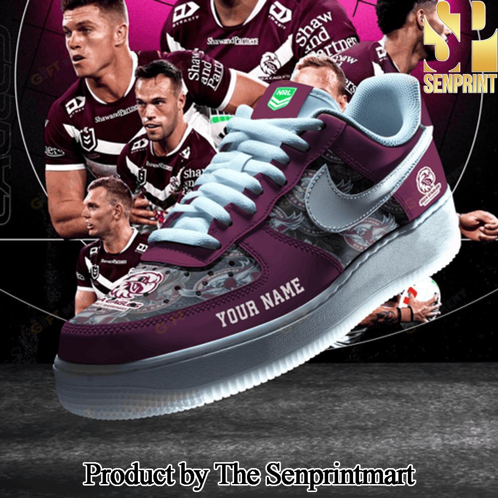 Manly Warringah Sea Eagles NRL Unisex Air Force Sneaker SEN2240