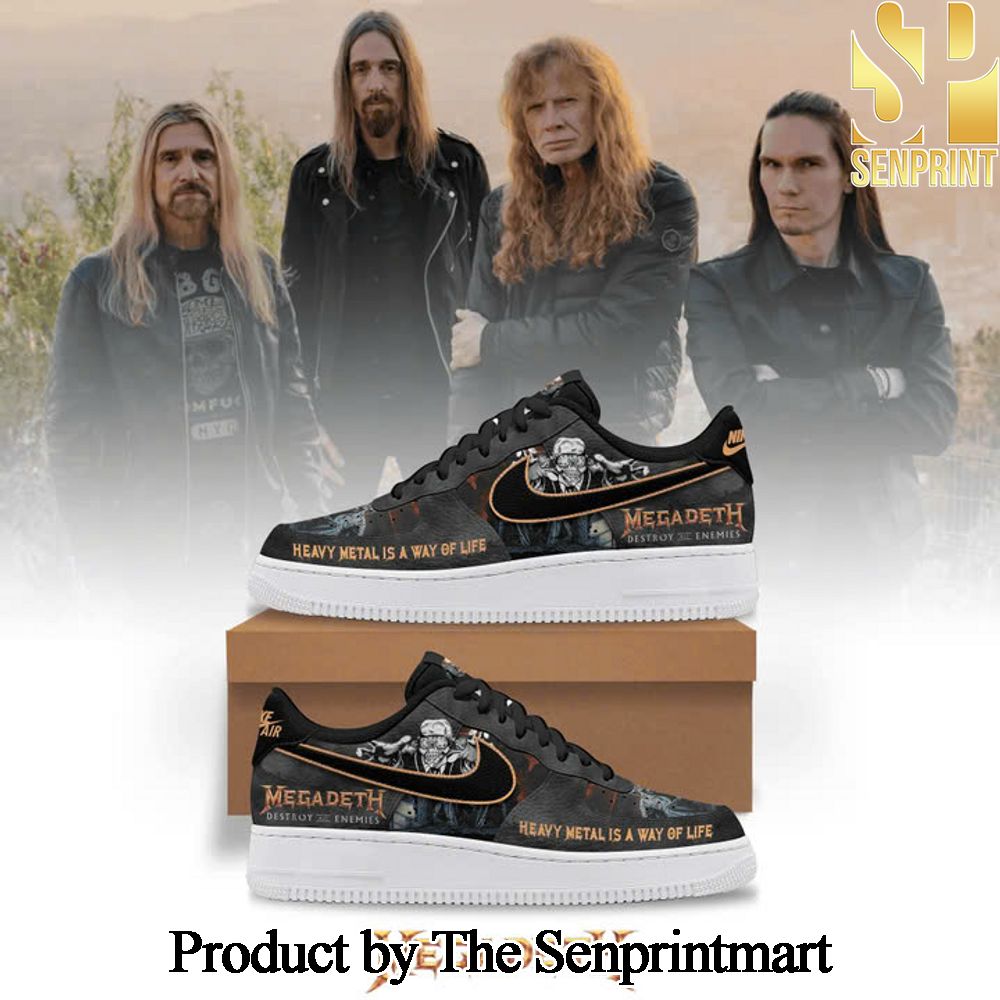 Megadeth Personalized Sneakers Shoes Gifts For Fans SEN2511