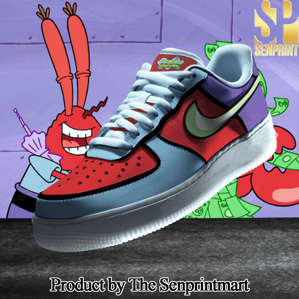 Mr. Krabs Classic AF1 Sneaker Boots SEN2084