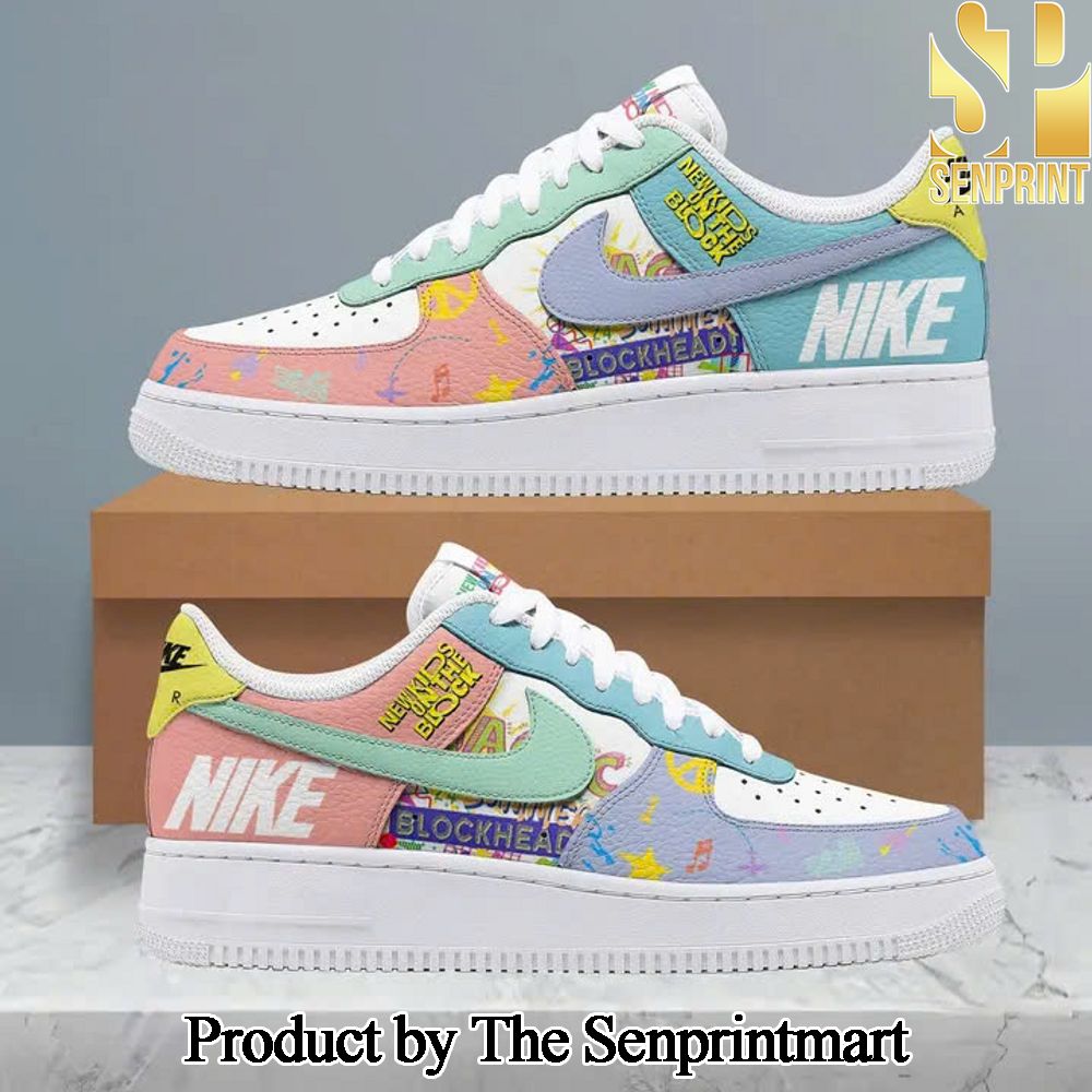 New Kids on the Block AF1 Personalized Sneakers Shoes Gifts For Fans SEN2492