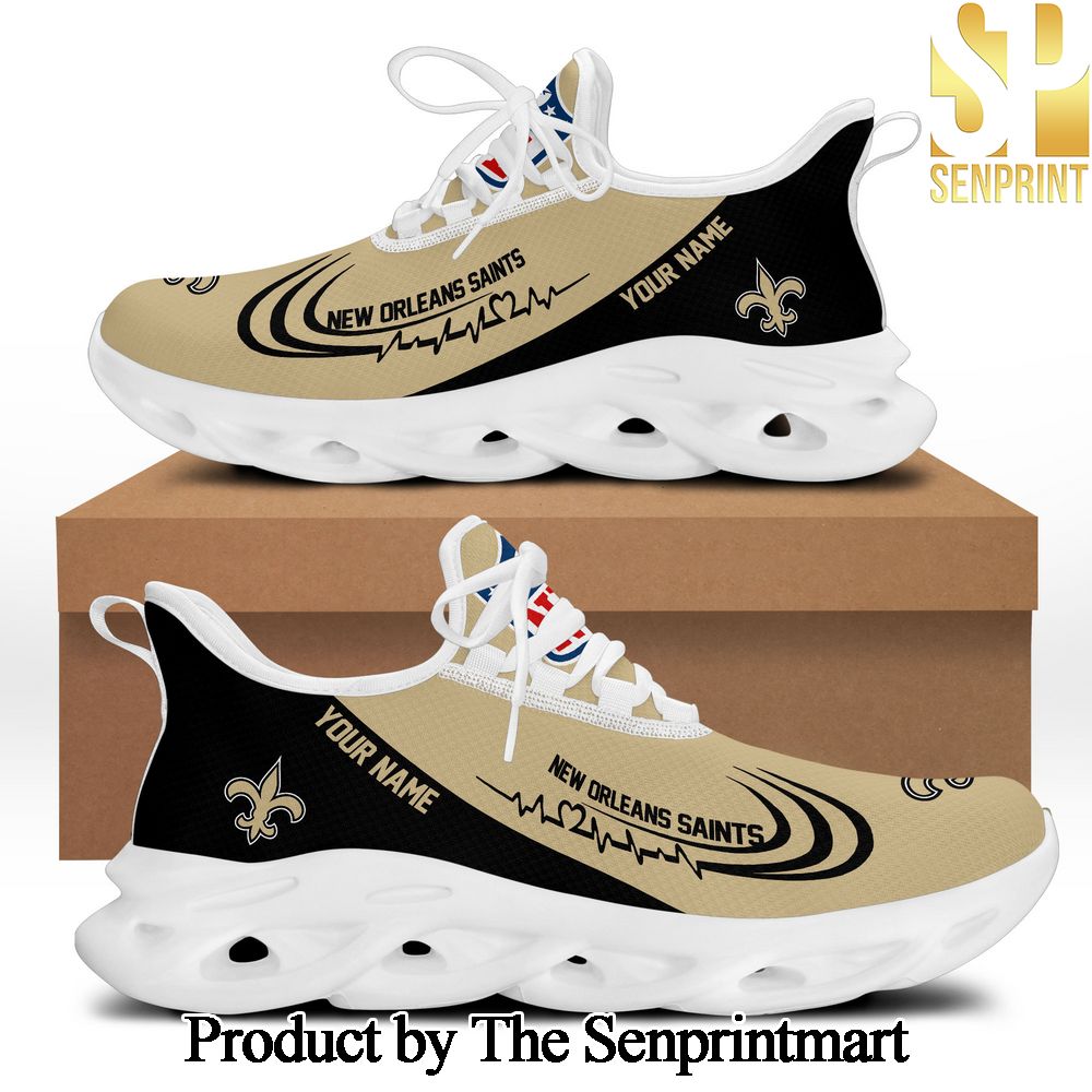 New Orleans Saints NFL Personalized Max Soul Sneakers Shoes Gifts For Fans SEN2564