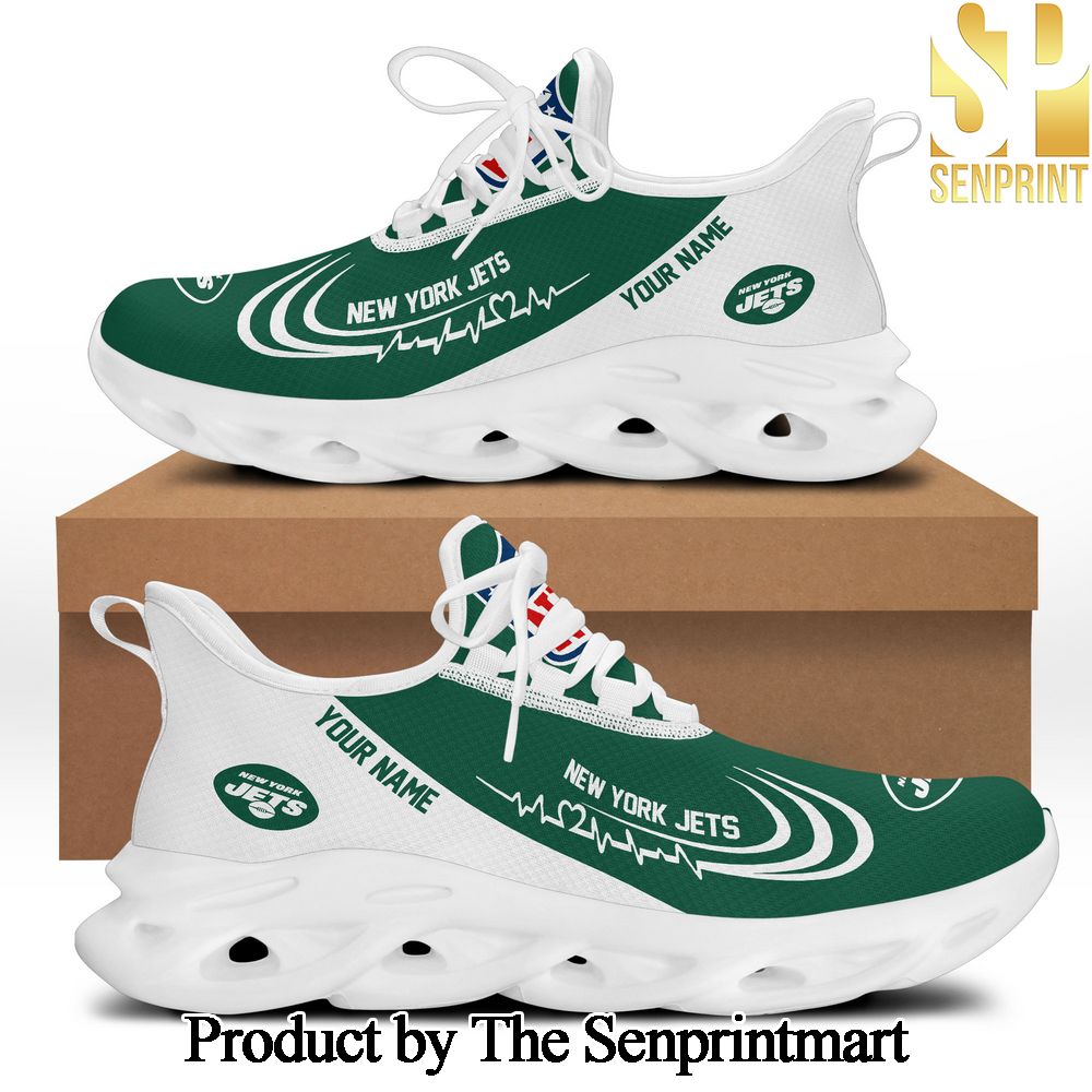 New York Jets NFL Personalized Max Soul Sneakers Shoes Gifts For Fans SEN2554