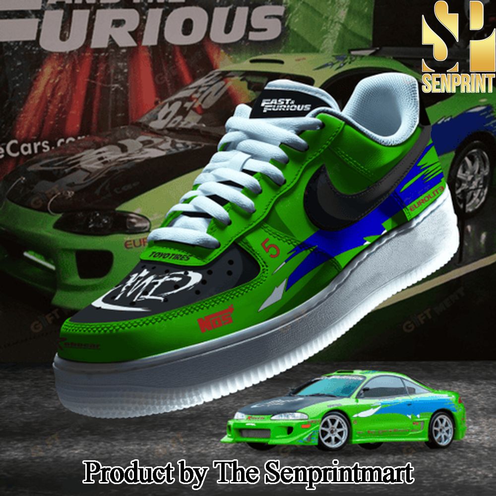 Paul Walker’s Fast & Furious Mitsubishi Eclipse Classic AF1 Sneaker Boots SEN2099