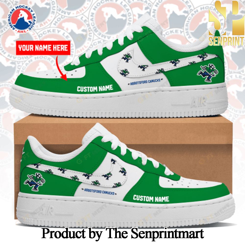 Personalized Abbotsford Canucks Unisex Air Force Sneakers SEN2374