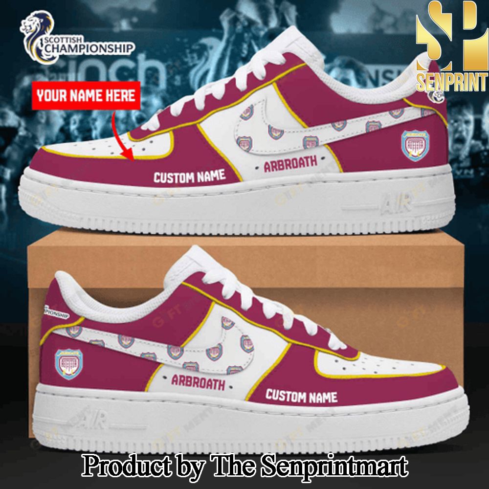 Personalized Arbroath Unisex Air Force Sneakers SEN2302