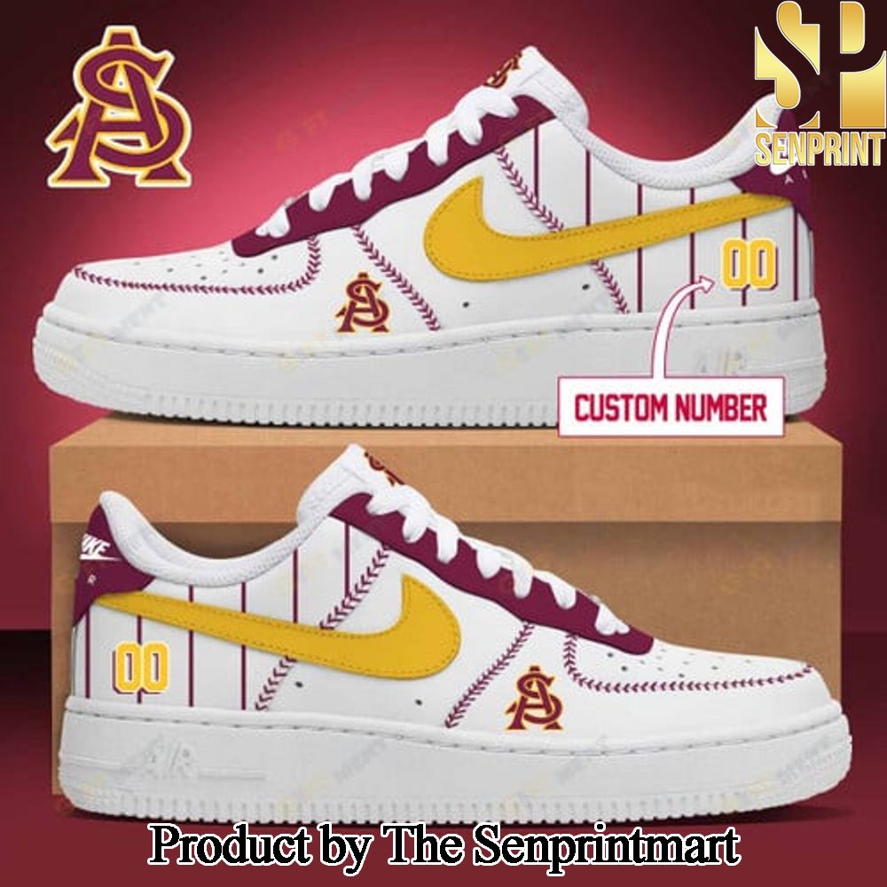 Personalized Arizona State Sun Devils Unisex Air Force Sneakers SEN2342