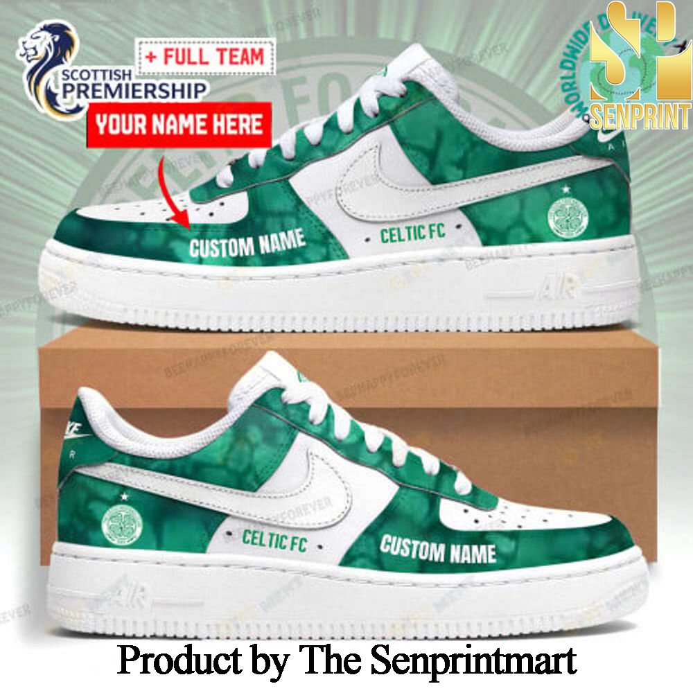 Personalized Celtic FC Unisex Air Force Sneakers SEN2296