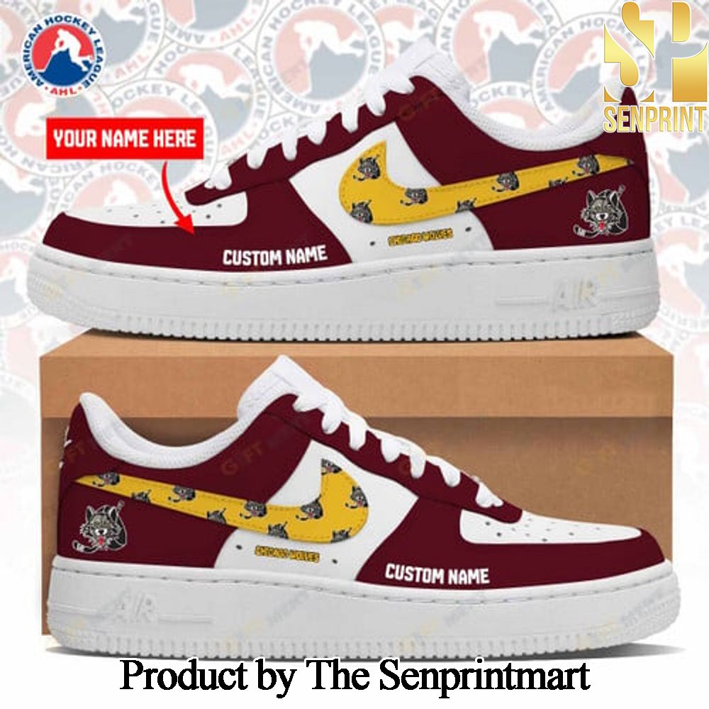 Personalized Chicago Wolves Unisex Air Force Sneakers SEN2365