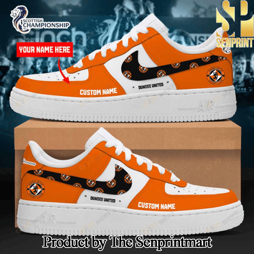 Personalized Dundee United Unisex Air Force Sneakers SEN2305