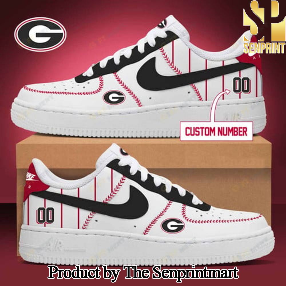 Personalized Georgia Bulldogs Unisex Air Force Sneakers SEN2335