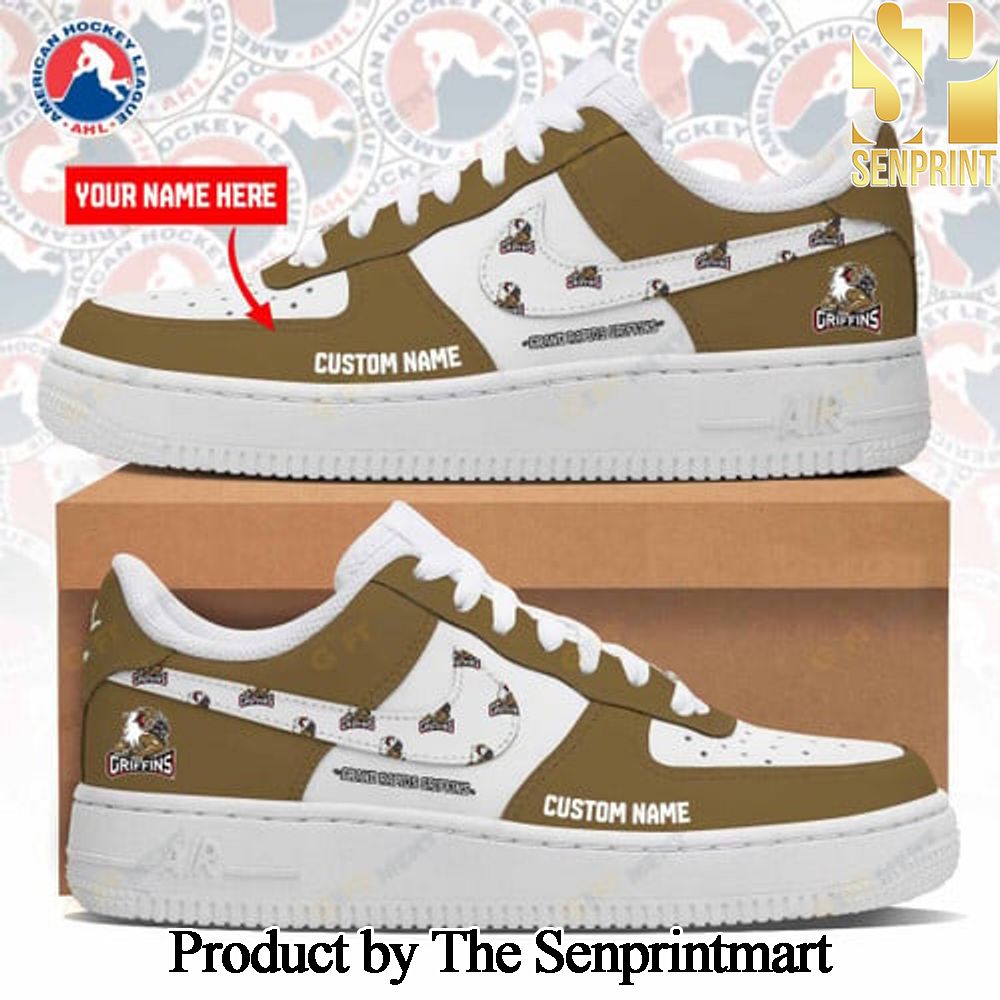 Personalized Grand Rapids Griffins Unisex Air Force Sneakers SEN2346