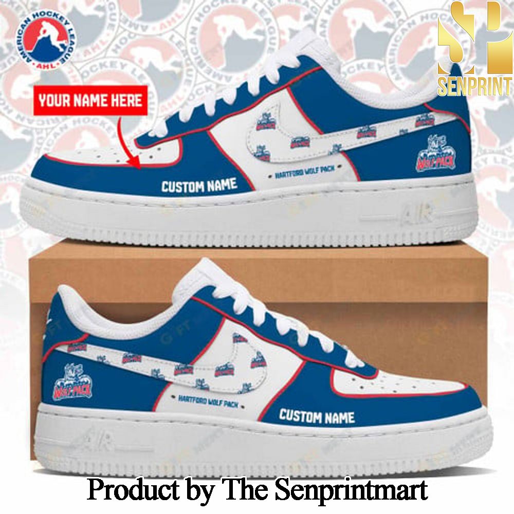 Personalized Hartford Wolf Pack Unisex Air Force Sneakers SEN2364