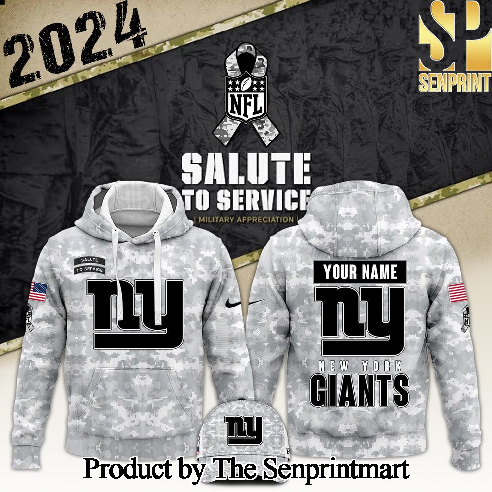 New York Giants Arctic Camo 2024 Salute to Service Club Version 2024 For Sport Fan Hoodie SEN0212