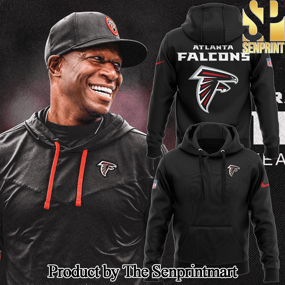 Atlanta Falcons Raheem Morris coach For Sport Fans All Over Printed Hoodie SEN0315