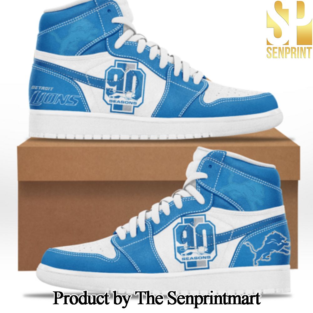 Detroit Lions 90th Sneaker New Shoes SEN0339