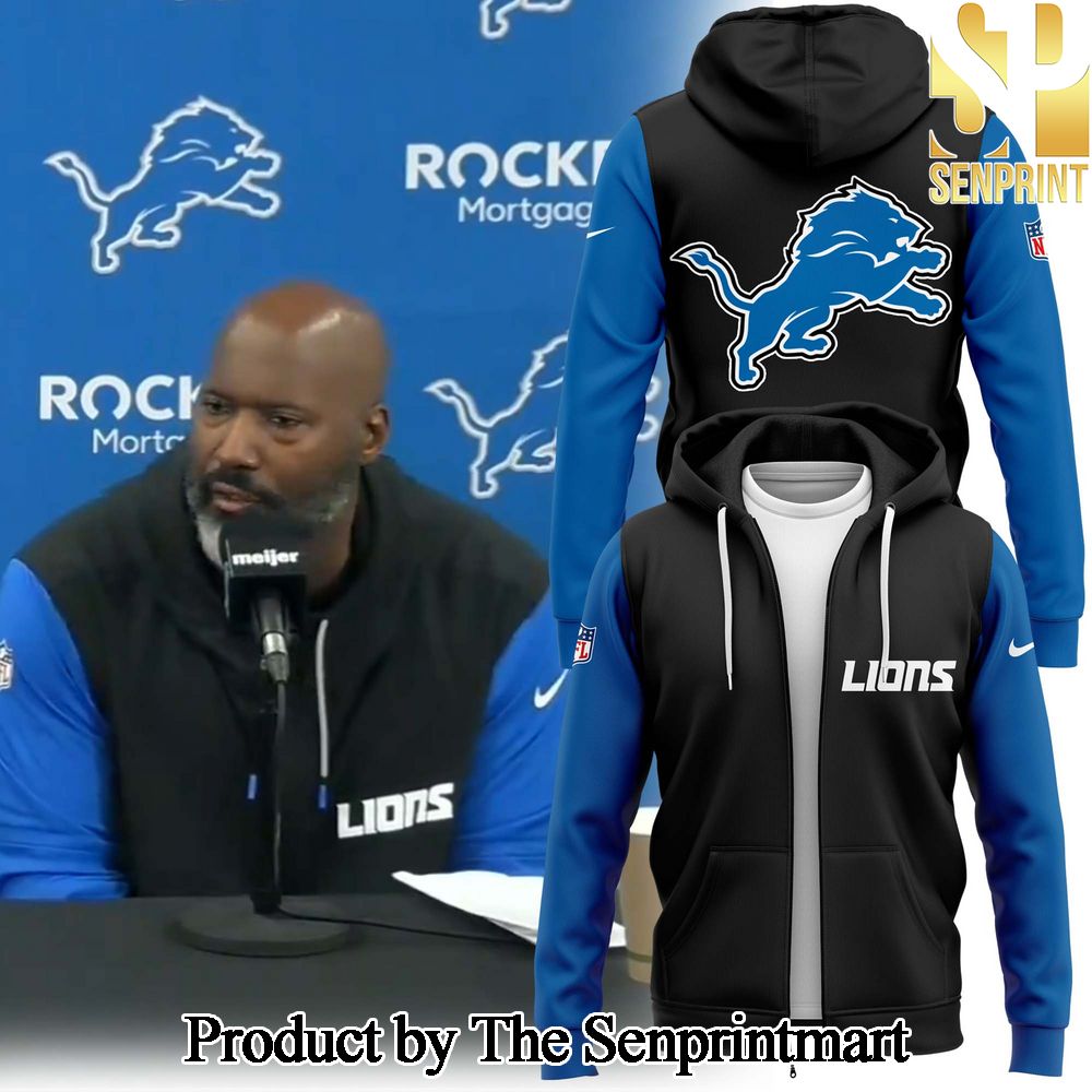 Detroit Lions New Collection New Style Full Print Hoodie 2024 SEN0344