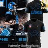 Detroit Lions Run Off The Ball Limited New Style Full Print Hoodie SEN0349