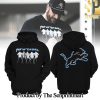 Detroit Lions SALTY 2023 Black New Style Full Print Hoodie SEN0350