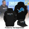 Detroit Lions Run Off The Ball Limited New Style Full Print Hoodie SEN0349