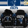 National Football League Indianapolis Colts Throwback Blue Hoodie SEN0420