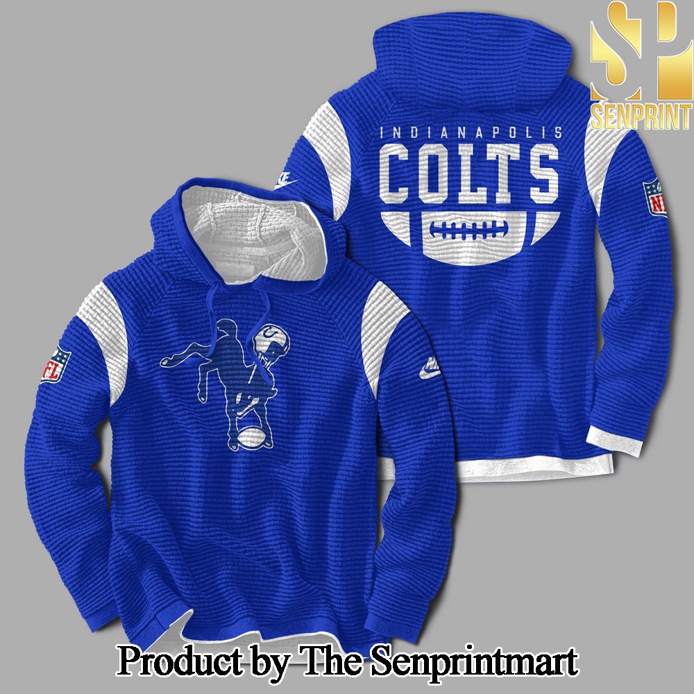 National Football League Indianapolis Colts Throwback Hooded SweaShirt 2023 SEN0428