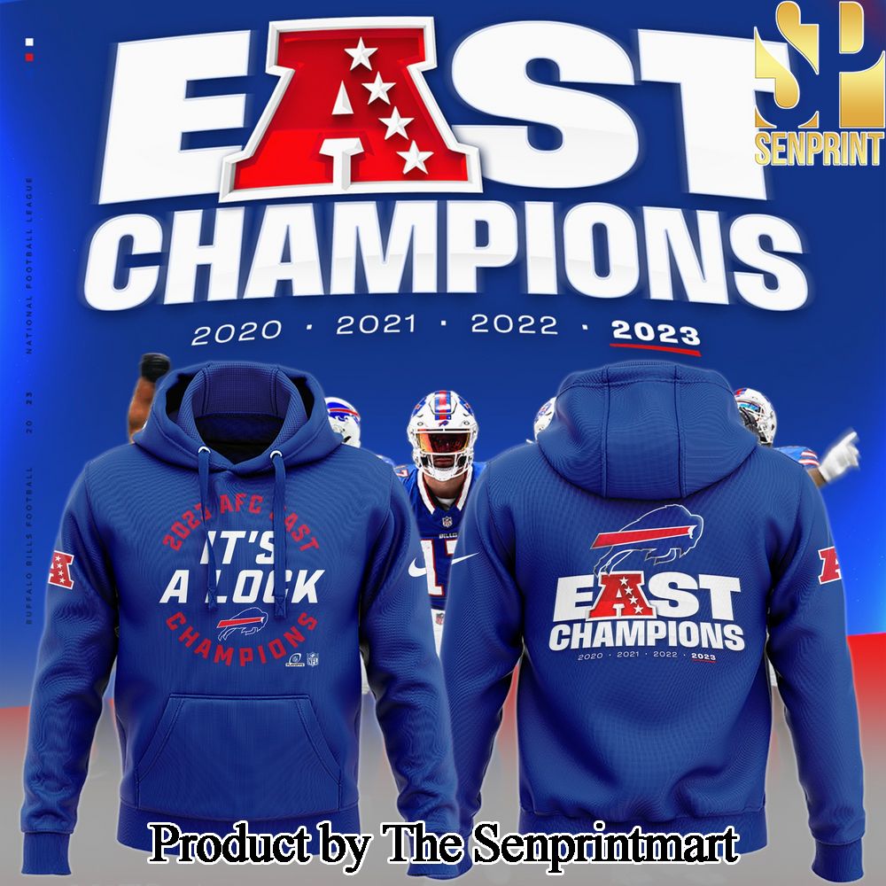 Buffalo Bills AFC East Champions For Sport Fan 3D Hoodie SEN0515